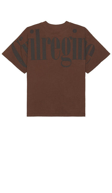 Civil Regime Concrete 199X Tee in Brown - T-shirt 199X en béton du régime civil en marron - Civil Regime Concrete 199X 棕色 T 恤 - Civil Regime Concrete 199X T-Shirt in Braun - Civil Regime Concrete 199X 티셔츠 브라운 색상 - T-shirt 199X in cemento del regime civile in marrone