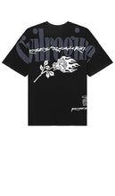 Civil Regime Feeling Grim V2 American Classic Oversized Tee in Black