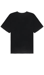 Civil Regime Fly Free American Classic Oversized Tee in Black