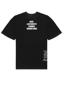 Civil Regime Running Wild American Classic Oversized Tee in Black