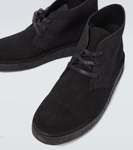 Clarks Originals Desert Coal suede boots