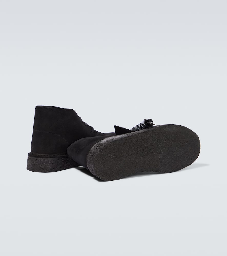Clarks Originals Desert Coal suede boots