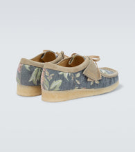 Clarks Originals Wallabee floral jacquard moccasins