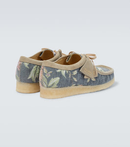 Clarks Originals Wallabee floral jacquard moccasins