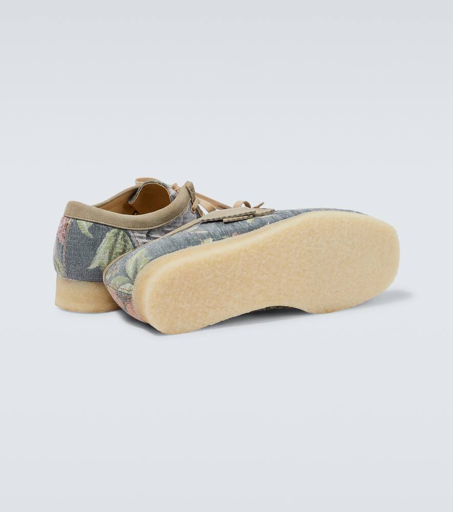 Clarks Originals Wallabee floral jacquard moccasins