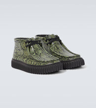 Clarks Originals x Martine Rose Cur Torhill Hi Wallabee leather boots