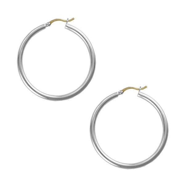 Classic Hoop Earrings 35mm
