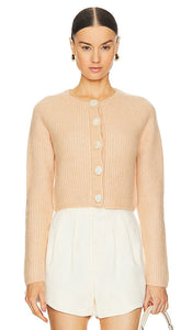 Clea Amara Cardigan in Peach - Cardigan Clea Amara en pêche - Clea Amara 桃色开衫 - Clea Amara Cardigan in Pfirsich - Clea Amara 카디건 - Cardigan Clea Amara in pesca