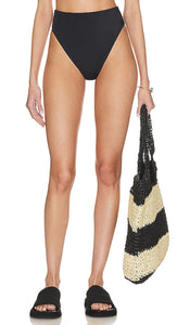 Cleobella Alice Bikini Bottom in Black - Bas de bikini Cleobella Alice en noir - Cleobella Alice 黑色比基尼泳裤 - Cleobella Alice Bikinihose in Schwarz - Cleobella Alice 비키니 하의 블랙 색상 - Slip bikini Cleobella Alice di colore nero