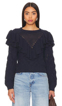 Cleobella Giada Sweater in Navy - Pull Cleobella Giada en bleu marine - Cleobella Giada 海军蓝毛衣 - Cleobella Giada Pullover in Marineblau - Cleobella Giada 스웨터 네이비 색상 - Maglione Cleobella Giada in blu marino