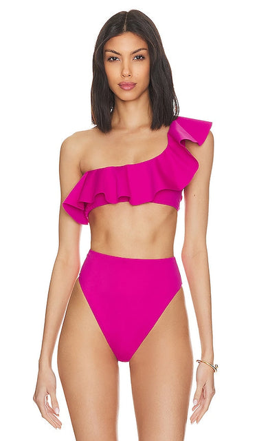 Cleobella Mae Bikini Top in Fuchsia - Haut de bikini Cleobella Mae en fuchsia - Cleobella Mae 紫红色比基尼上衣 - Cleobella Mae Bikinioberteil in Fuchsia - Cleobella Mae 비키니 탑 - Top bikini Cleobella Mae in fucsia