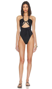 Cleobella Tonne One Piece in Black - Cleobella Tonne une pièce en noir - Cleobella Tonne 黑色一件 - Cleobella Tonne Einteiler in Schwarz - Cleobella TONNE 원피스 블랙 색상 - Costume intero Cleobella Tonne in nero