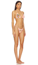Cleonie Beaded Bikini Set in Pink