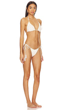 Cleonie Beaded Bikini Set in White