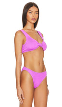 Cleonie Cabana Bikini Top in Purple