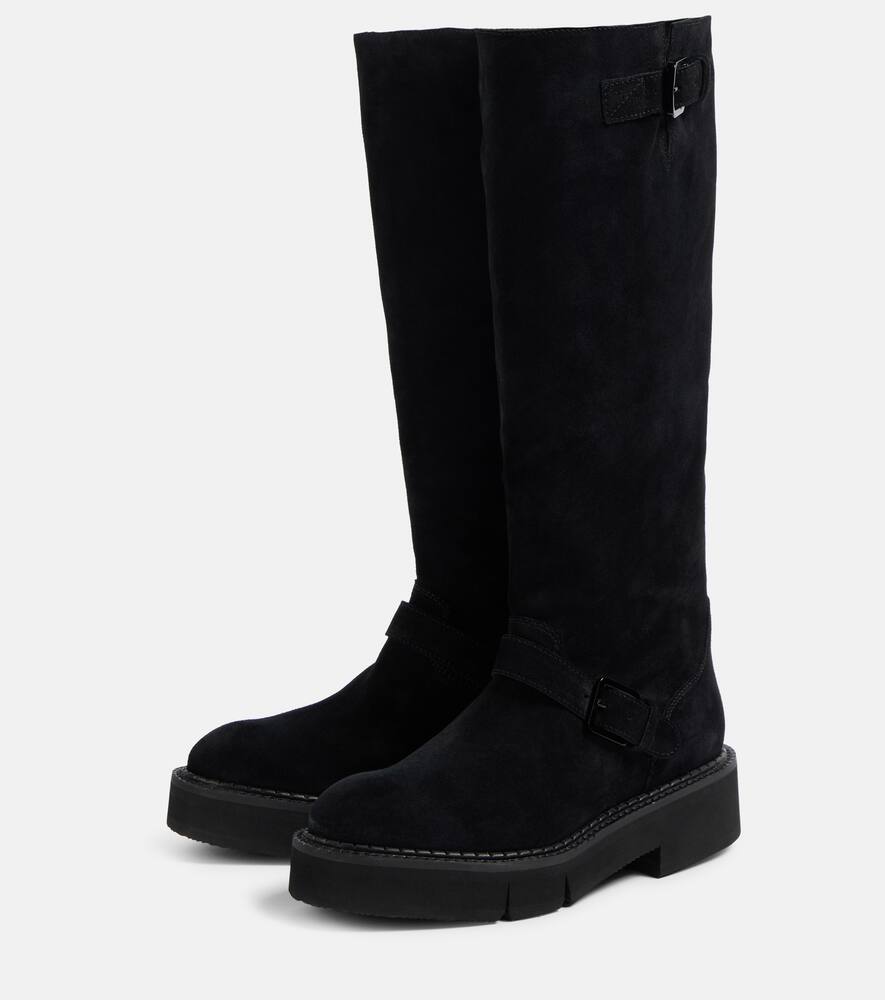 Clergerie Colby suede knee-high boots