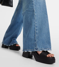 Clergerie Next leather platform mules