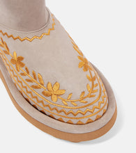 Clergerie Zarina shearling-lined suede snow boots