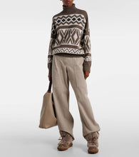 Clergerie Zeva leather-trimmed faux fur boots