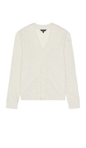 Club Monaco Terry Cardigan in Light Grey - Club Monaco Cardigan Terry en Gris Clair - Club Monaco 浅灰色毛圈开衫 - Club Monaco Frottee-Cardigan in Hellgrau - Club Monaco 테리 가디건 라이트 그레이 색상 - Cardigan in spugna Club Monaco in grigio chiaro
