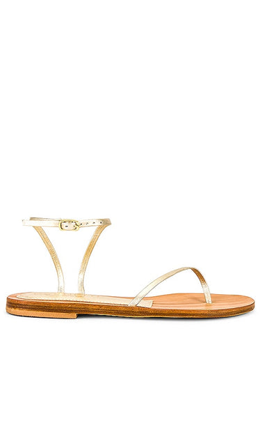 CoRNETTI Goloritze Sandal in Metallic Gold - Sandale CoRNETTI Goloritze en or métallisé - CorNETTI Goloritze 金属金色凉鞋 - CoRNETTI Goloritze Sandale in Metallic-Gold - CoRNETTI Goloritze 샌들 메탈릭 골드 소재 - Sandalo CoRNETTI Goloritze in oro metallizzato