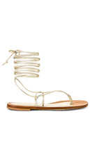 CoRNETTI Lola Lace Up Sandal in Metallic Gold - CoRNETTI Sandale à lacets Lola en or métallisé - CoRNETTI Lola 金属金色系带凉鞋 - CoRNETTI Lola Schnürsandale in Metallic-Gold - CoRNETTI Lola 레이스업 샌들 메탈릭 골드 소재 - Sandalo stringato CoRNETTI Lola in oro metallizzato