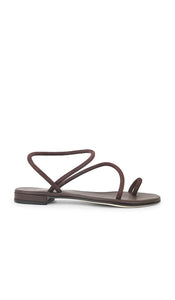CoRNETTI Romelide Sandal in Chocolate | Chocolate & Chocolate Strappy Sandals for Women
