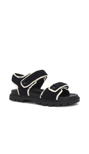 Coach Brynn Sandal in Black