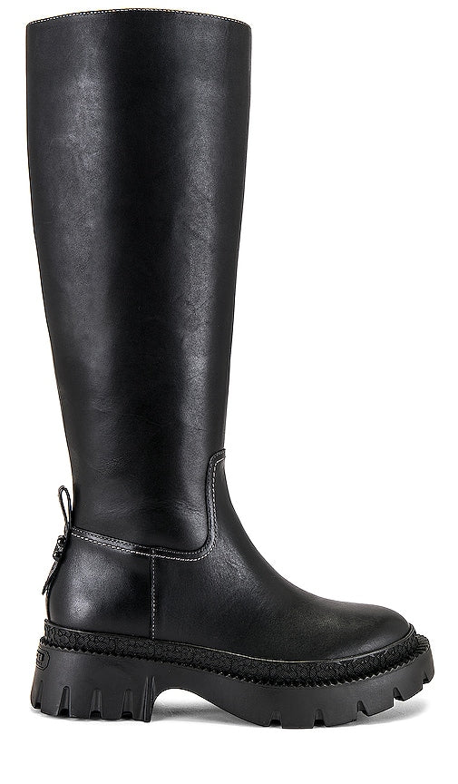 Coach Julietta Boot in Black - Botte Coach Julietta en noir - Coach Julietta 黑色靴子 - Coach Julietta Stiefel in Schwarz - Coach Julietta 부츠 블랙 색상 - Stivale Coach Julietta in nero