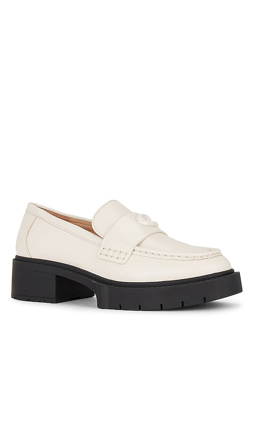 Coach Leah Loafer in White