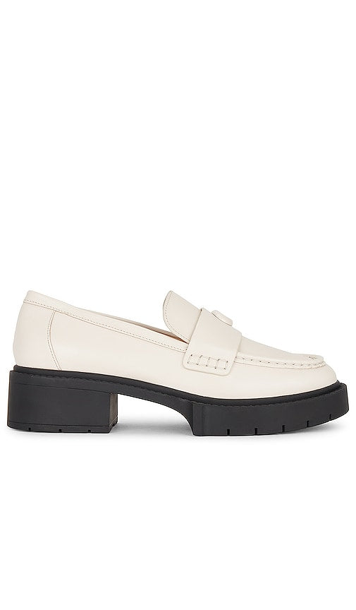Coach Leah Loafer in White - Mocassins Coach Leah en blanc - Coach Leah 白色乐福鞋 - Coach Leah Loafer in Weiß - Coach Leah 로퍼 화이트 색상 - Coach Leah Mocassino in bianco