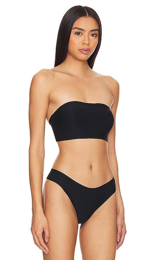 Commando Butter Soft-Support Strapless Bralette in Black