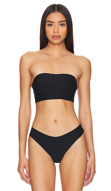 Commando Butter Soft-Support Strapless Bralette in Black - Commando Butter - Brassière sans bretelles à maintien doux en noir - Commando Butter 黑色软支撑无肩带文胸 - Commando Butter Soft-Support trägerloses Bralette in Schwarz - Commando 버터 소프트 서포트 스트랩리스 브라렛 블랙 색상 - Bralette senza spalline con supporto morbido Commando Butter in nero