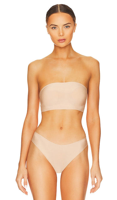 Commando Butter Soft-support Strapless Bralette in Nude - Commando Butter - Brassière sans bretelles à maintien doux en Nude - Commando Butter 软支撑裸色无肩带文胸 - Commando Butter Soft-Support trägerloses Bralette in Nude - Commando 버터 소프트 서포트 스트랩리스 브라렛 누드 컬러 - Bralette senza spalline con supporto morbido Commando Butter color nudo