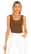 Commando Butter Tank Bodysuit in Chocolate - Body débardeur Commando Butter en chocolat - Commando 巧克力色黄油背心连体衣 - Commando Butter Tank-Body in Schokolade - Commando 버터 탱크 바디수트 - Body Commando Butter Tank color cioccolato