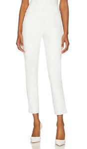 Commando Faux Leather Five Pocket Pant in White - Pantalon cinq poches en similicuir Commando en blanc - 白色 Commando 人造皮革五袋长裤 - Commando Kunstlederhose mit fünf Taschen in Weiß - Commando 인조 가죽 파이브 포켓 팬츠 화이트 색상 - Pantaloni cinque tasche Commando in ecopelle in bianco