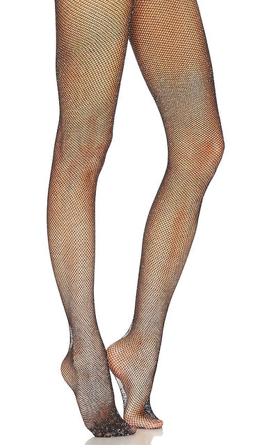 Commando Twinkle Net Tights in Black - Collants Commando Twinkle Net en noir - Commando Twinkle 黑色网状连裤袜 - Commando Twinkle Netzstrumpfhose in Schwarz - Commando 트윙클 네트 스타킹 - Collant Commando Twinkle Net in nero