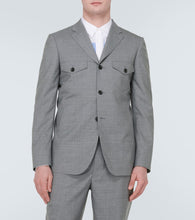 Comme des Garcons Homme Deux Checked wool blazer