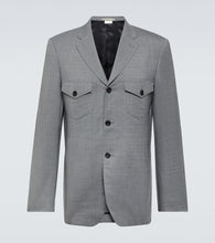 Comme des Garcons Homme Deux Checked wool blazer