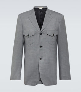 Comme des Garcons Homme Deux Checked wool blazer