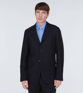 Comme des Garcons Homme Deux Cotton-blend suit jacket