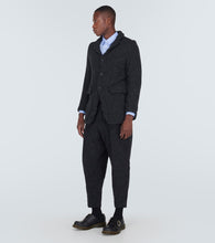 Comme des Garcons Homme Deux Pinstripe wool tweed blazer