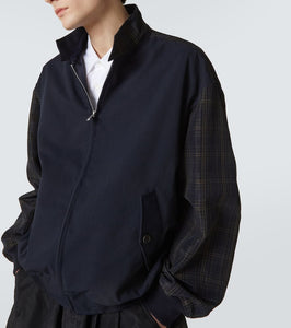 Comme des Garcons Homme Linen-blend twill blouson