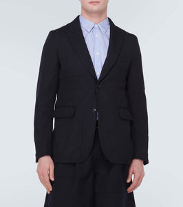 Comme des Garcons Shirt Wool gabardine blazer