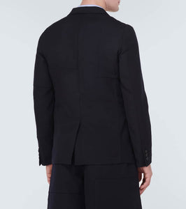 Comme des Garcons Shirt Wool gabardine blazer