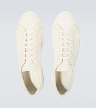 Common Projects Achilles leather and canvas sneakers