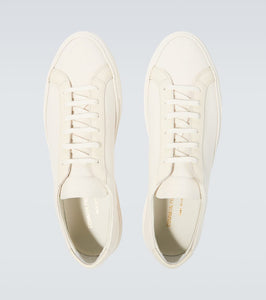 Common Projects Achilles leather and canvas sneakers