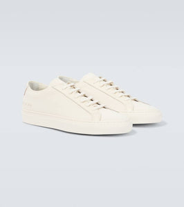 Common Projects Achilles leather and canvas sneakers