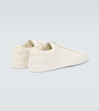 Common Projects Achilles leather and canvas sneakers