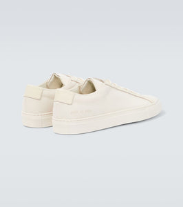Common Projects Achilles leather and canvas sneakers